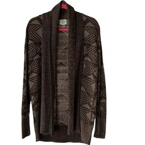 St John’s Bay open front, knit cardigan